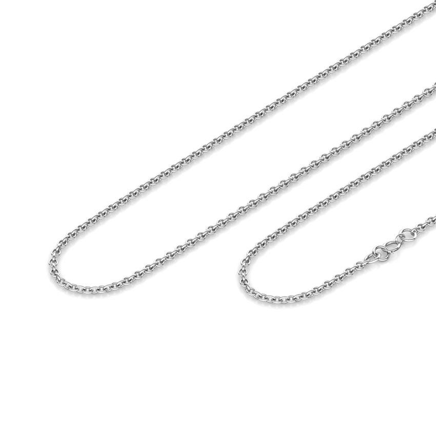 Modest Platinum Link Chain