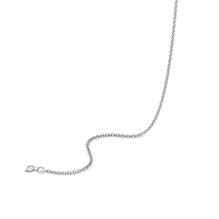 Modest Platinum Link Chain