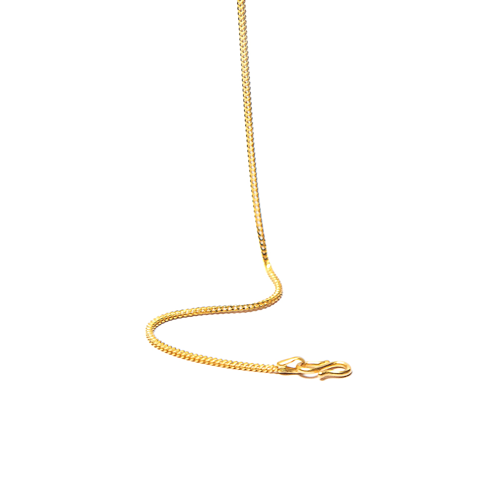 Classic Foxtail Gold Chain