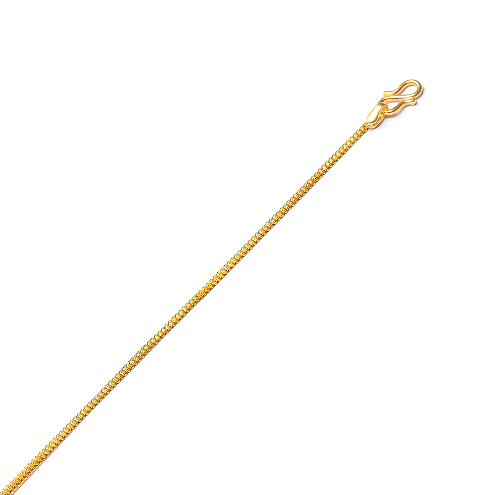 Classic Foxtail Gold Chain