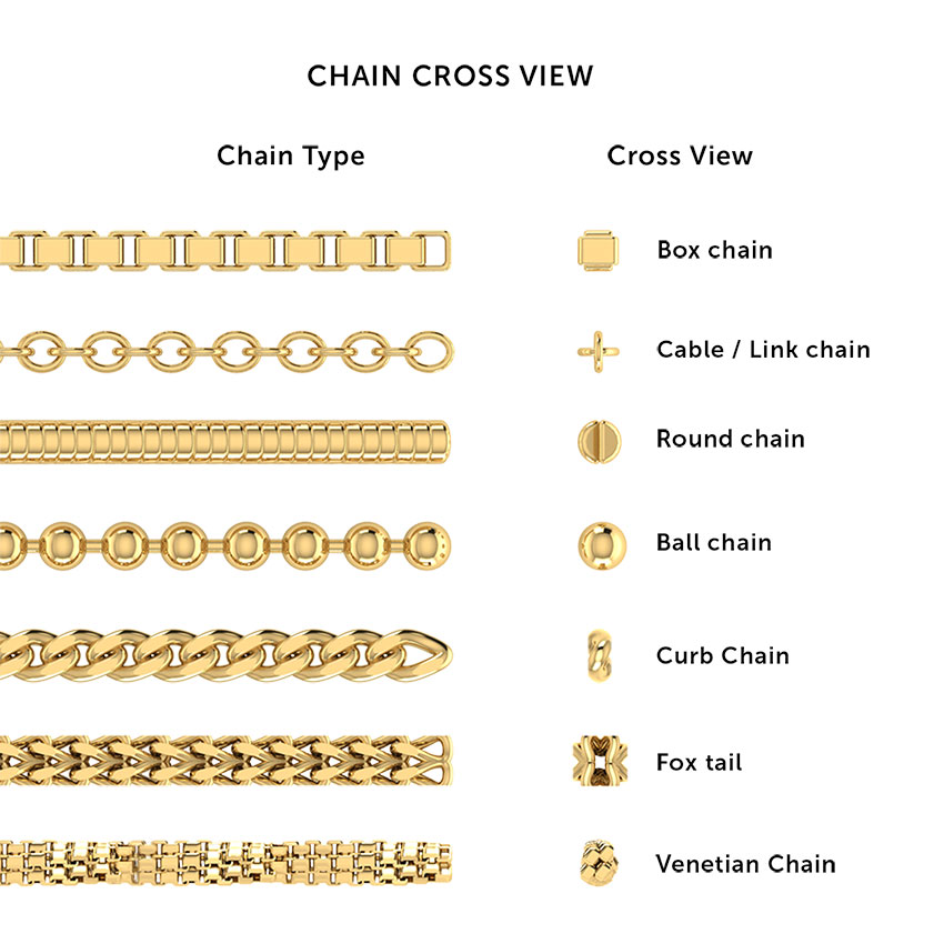 Slender Cable Gold Chain Slender Cable Gold Chain