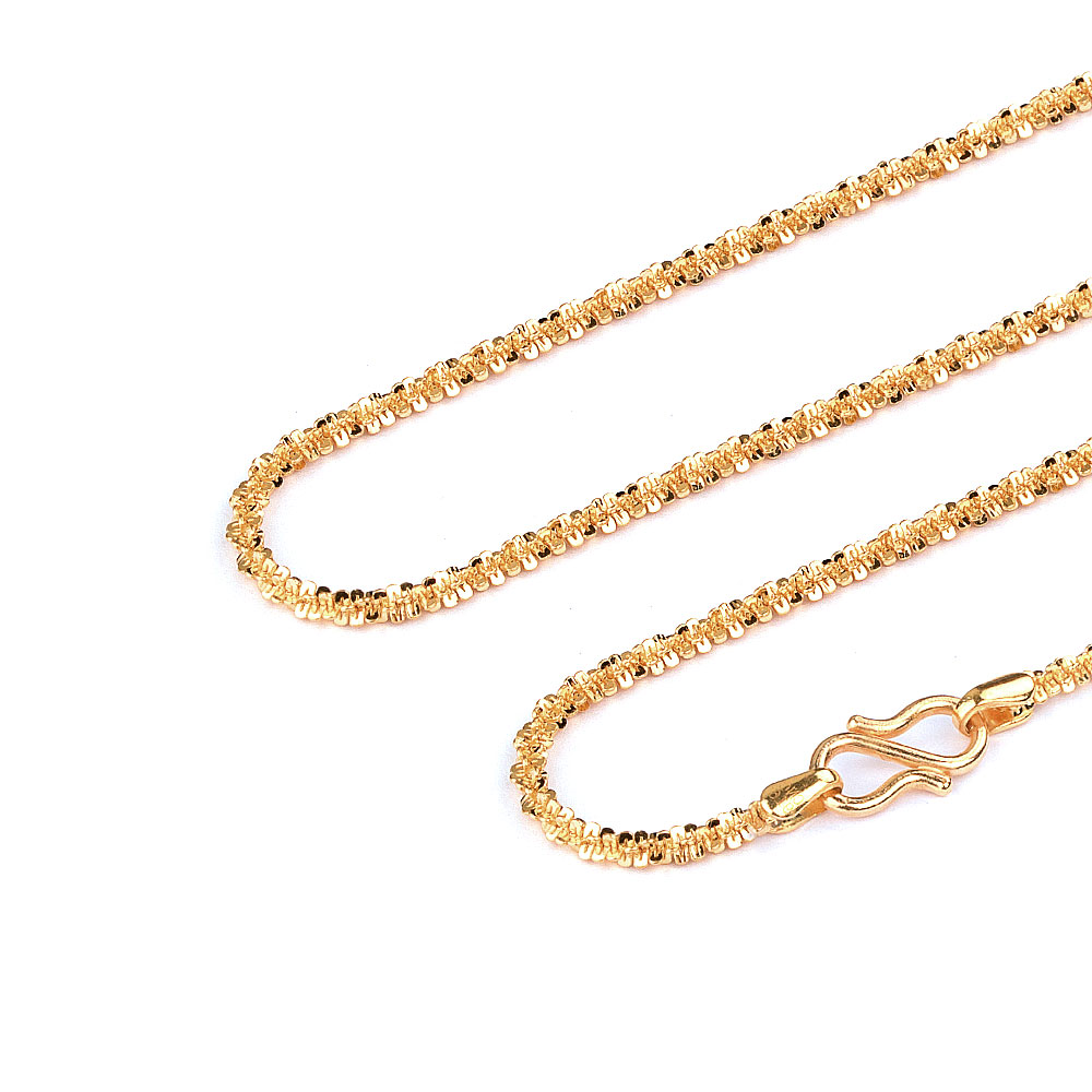 Gold Chains 22 Karat Yellow Gold Wander Fancy Gold Chain