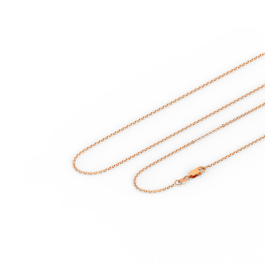 Sparkling Gold Cable Chain