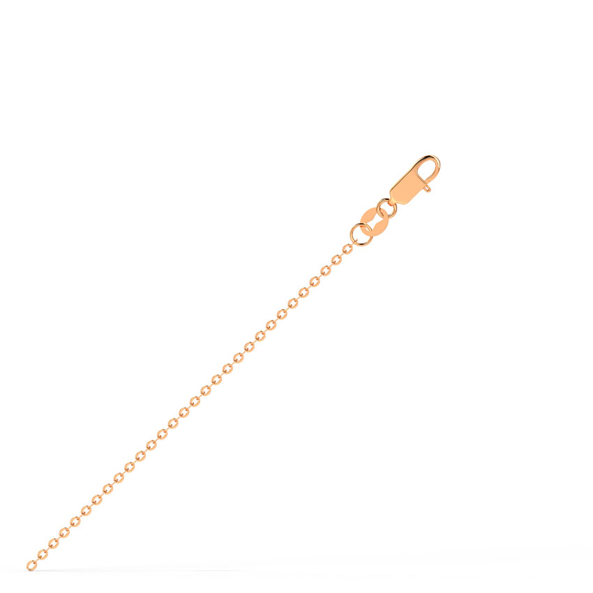 Sparkling Gold Cable Chain