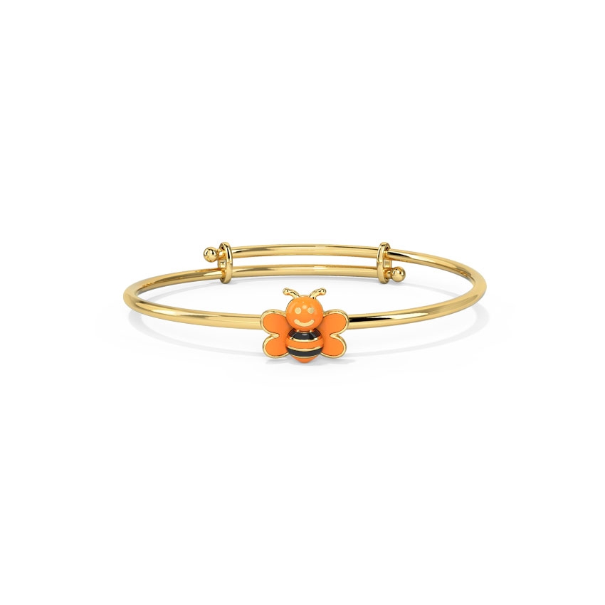 Colourful Bee Infant Bangle
