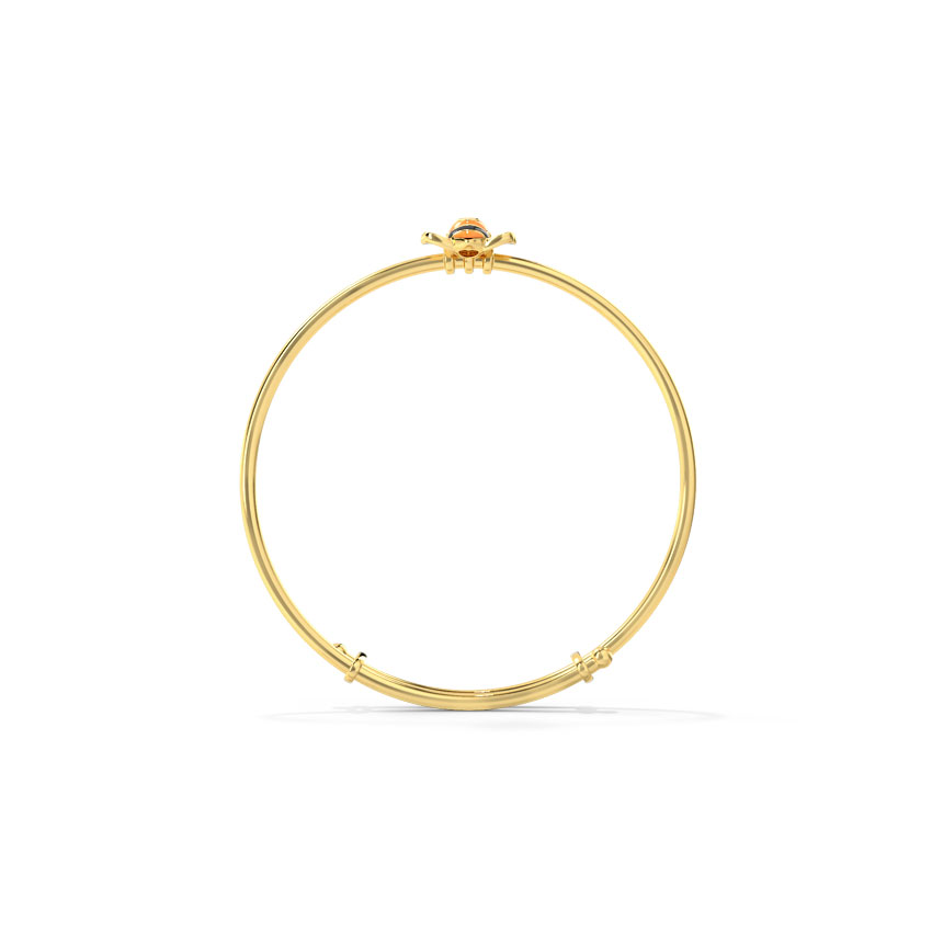 Colourful Bee Baby Gold Bangle Colourful Bee Baby Gold Bangle