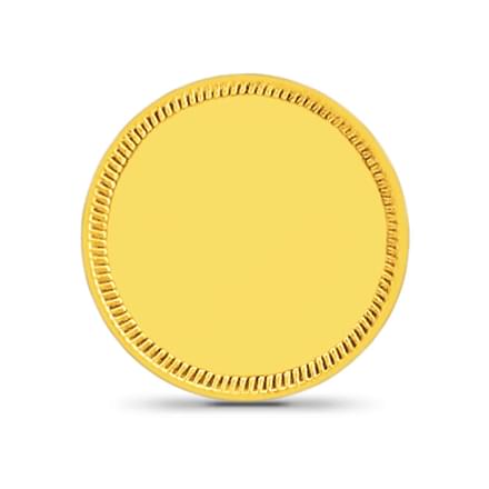 1gm, 24Kt Plain Gold Coin