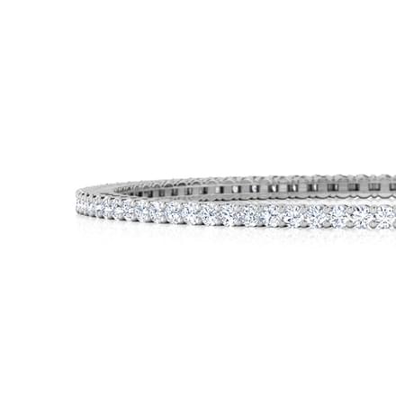 Resplendent Diamond Bangle