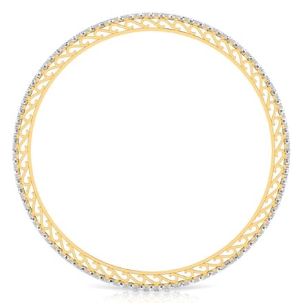 Glinting Diamond Bangle