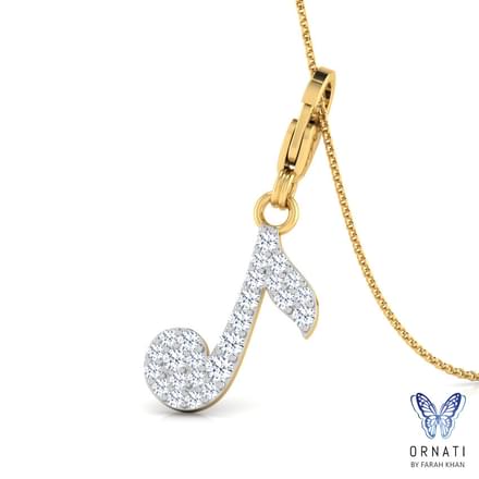 Musical Note Charm