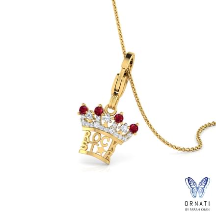 Rockstar Crown Charm