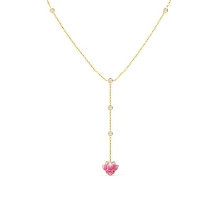 Dew Drops Lotus Necklace