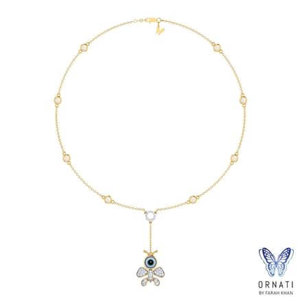 Gloria Fly Necklace