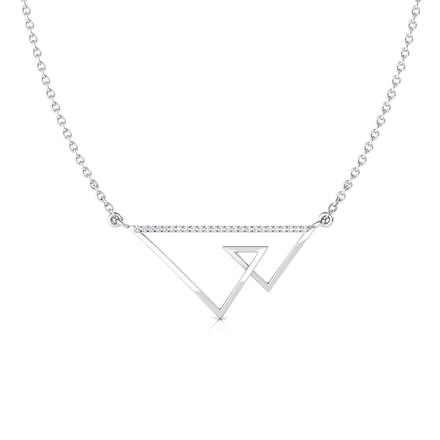 Duo Tri Geometric Necklace