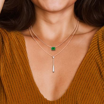 Octa Tassel Multi Layer Necklace