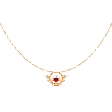 Encircle Dragonfly Necklace