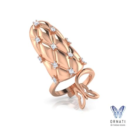 Pattern Nail Ring
