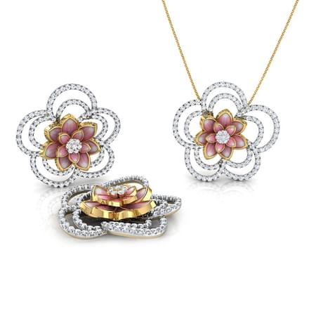 Sparkling Bloom Lotus Matching Set