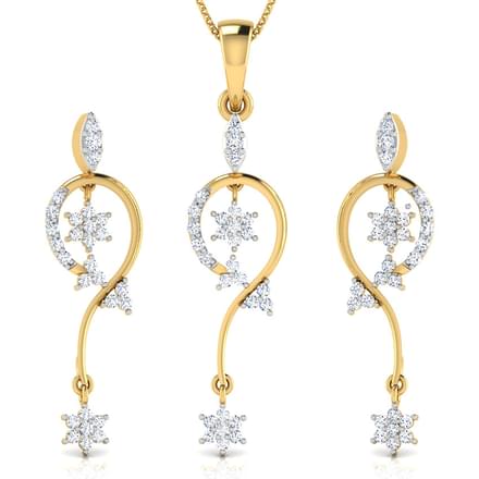 Twisted Elegance Floral Matching Set