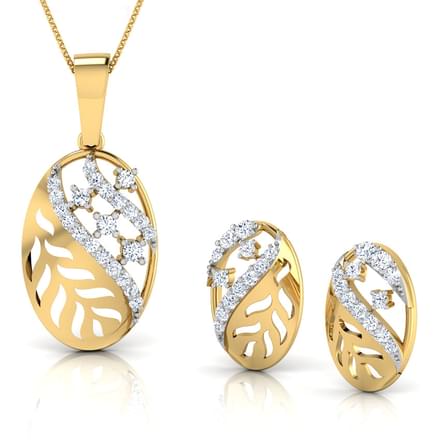 Nia Leaf Cutout Matching Set