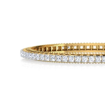 Twinkle Solitaire Bangle