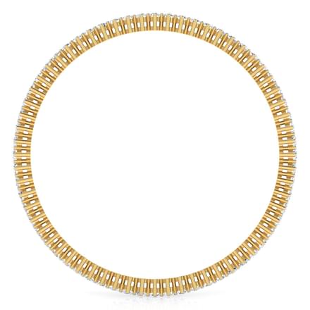Sparkle Solitaire Bangle