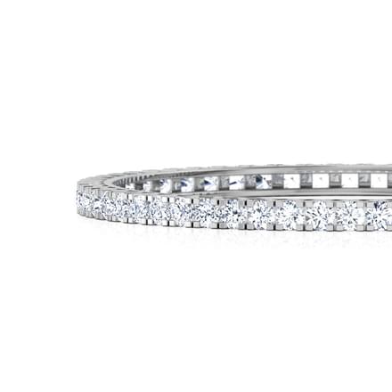 Shimmer Solitaire Bangle