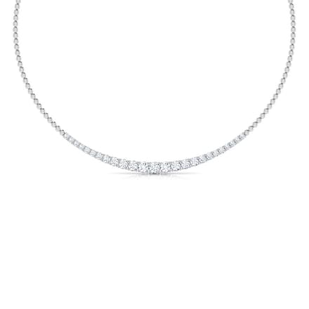 Graduating Quarter Solitaire Necklace
