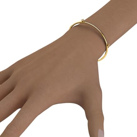 Cardinal Gold Bangle