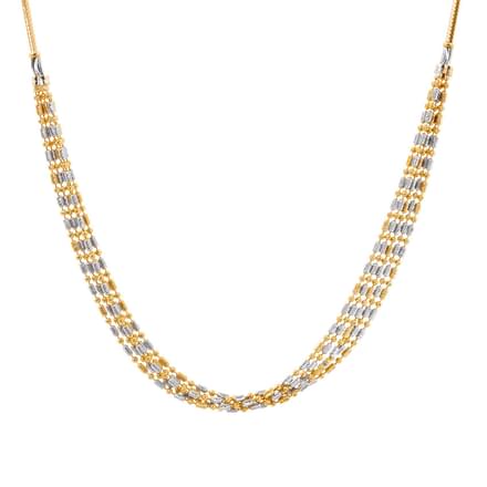 Cylindrical Layered Necklace
