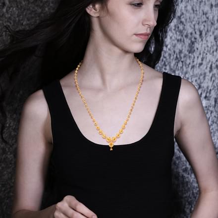 Lera Ascending Bead Necklace