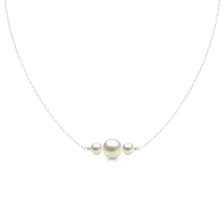 Tri Pearl Necklace