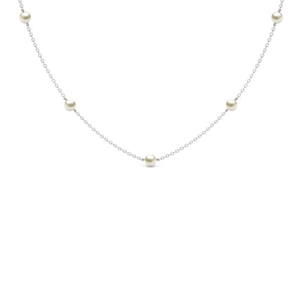 Station Pearl Necklace
