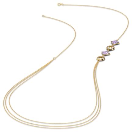 Quad and Orb Necklace