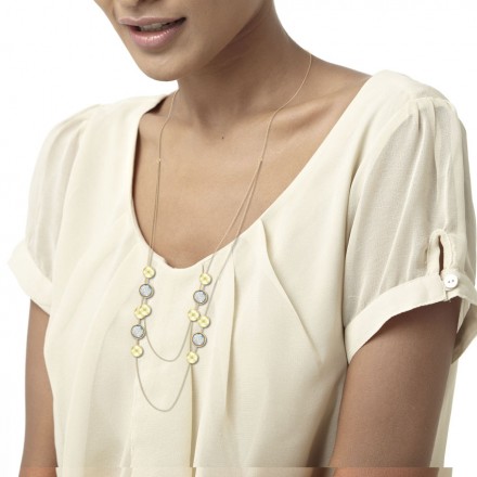 Swish Gemstone Necklace