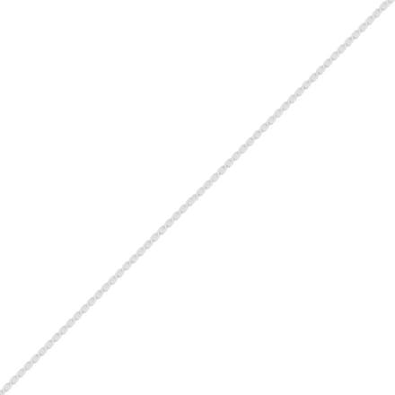 Arched Platinum Link Chain