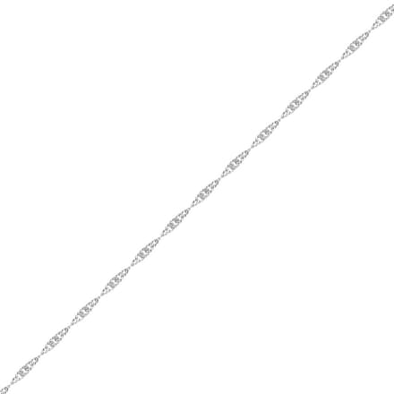 Twisted Platinum Cable Chain