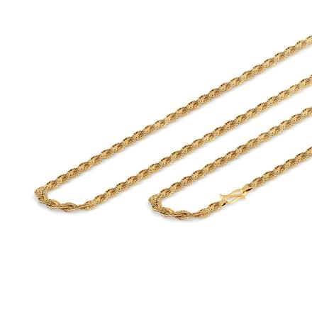 Classic Braid Gold Chain
