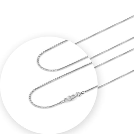 Lucid Platinum Link Chain