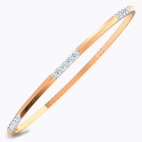 Charisma Diamond Bangle Diamond Bangles 18 Karat Yellow Gold Charisma Diamond Bangle