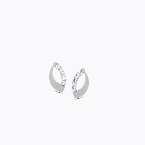 Snuggle Platinum Platinum Stud Earring Platinum,Diamond Earrings Platinum 950 Platinum Snuggle Platinum Platinum Stud Earring