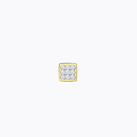 Peter Diamond Ear Stud for Men Diamond Earrings 18 Karat Yellow Gold Peter Diamond Ear Stud for Men