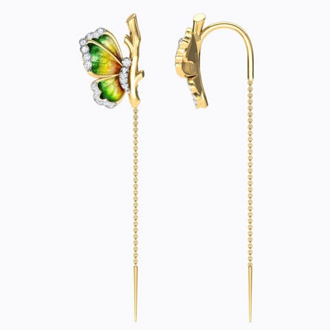 Sui Dhaga Earrings Latest Design Online Rs 10563 The elegance and charm of these earrings come from their sheer size and length which. sui dhaga earrings latest design online