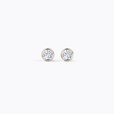 Radiance Classic Diamond Stud Earrings Diamond Earrings 14 Karat Yellow Gold Radiance Classic Diamond Stud Earrings