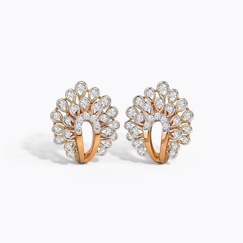 Giannica Diamond Earrings Diamond Earrings 14 Karat Rose Gold Giannica Diamond Earrings