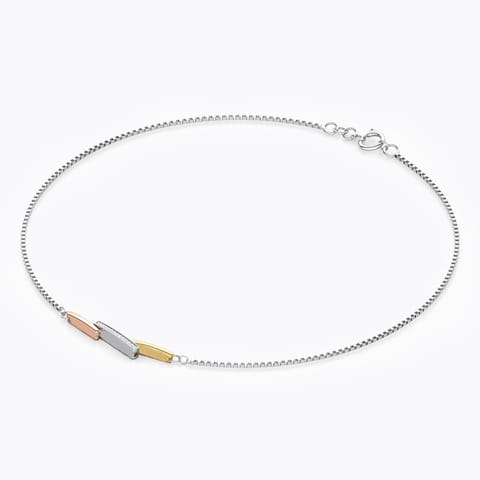 Tivona Diamond Bar Necklace Diamond Necklaces 18 Karat Three Tone Gold Tivona Diamond Bar Necklace