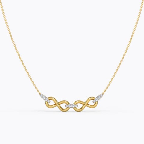 Dancefloor On Fire Diamond Necklace Diamond Necklaces 14 Karat Yellow Gold Dancefloor On Fire Diamond Necklace