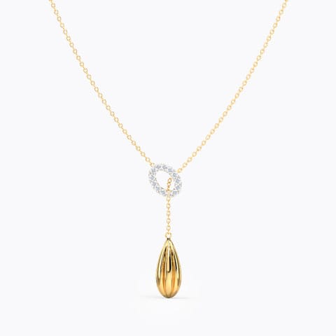 Dance With Me Diamond Necklace Diamond Necklaces 14 Karat Yellow Gold Dance With Me Diamond Necklace