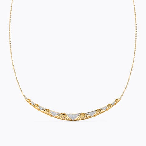 Tacita Diamond Necklace Diamond Necklaces 14 Karat Yellow Gold Tacita Diamond Necklace