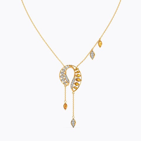 Nakshi Layered Gemstone Necklace Diamond,Gemstone Necklaces 14 Karat Yellow Gold Nakshi Layered Gemstone Necklace